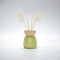 Aromatic Color Bottle Reed Diffuser with Wood Lid